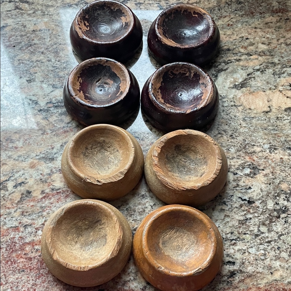 BAKELITE Furniture Carpet Protector CASTOR Cups natural and brown